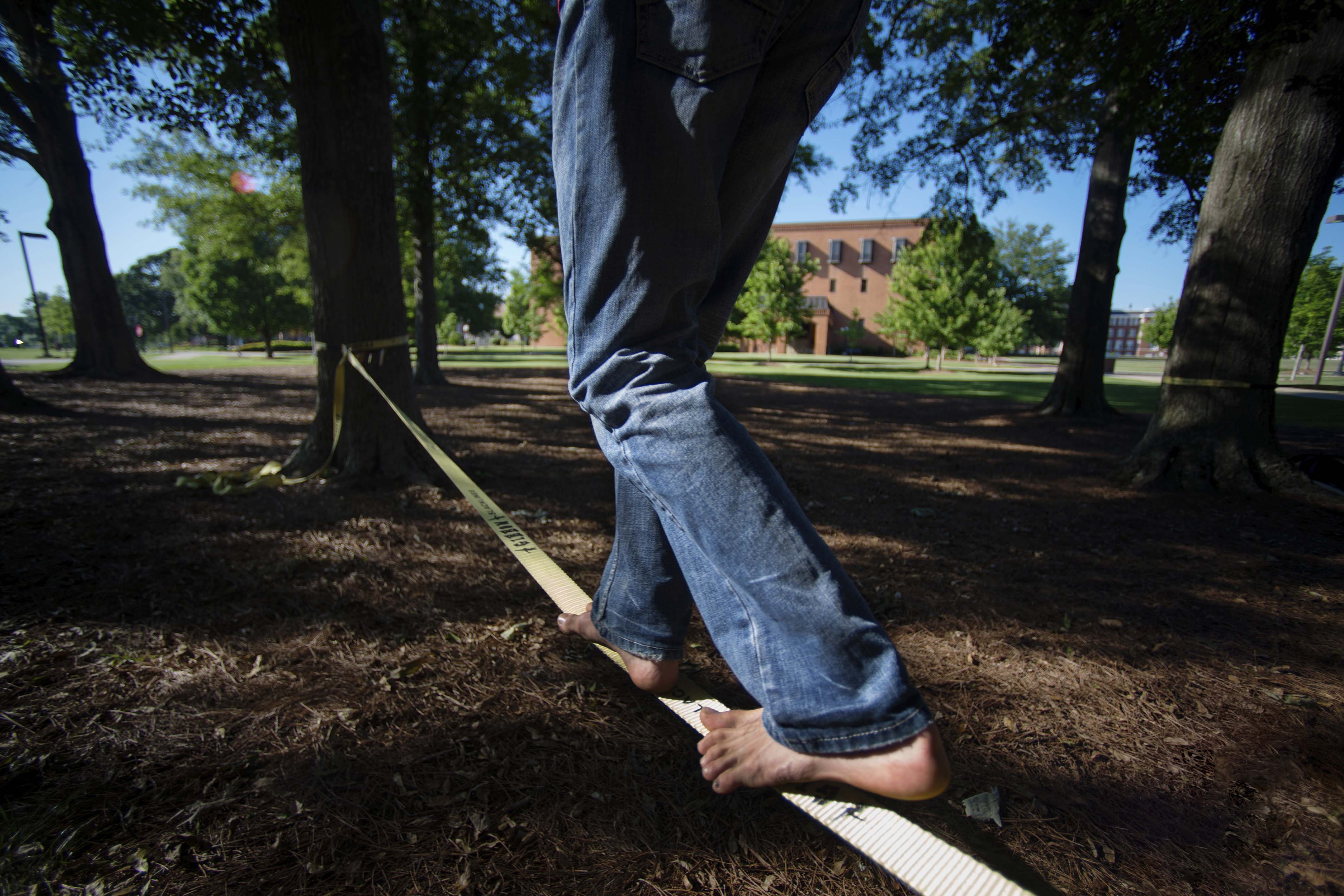 According to the Journey Recovery Center, "Recovery from addiction is often compared to walking a tightrope, a delicate, precarious balance where every step must be measured and the rope itself is constantly swaying." (Photo by Raeley Stevens)