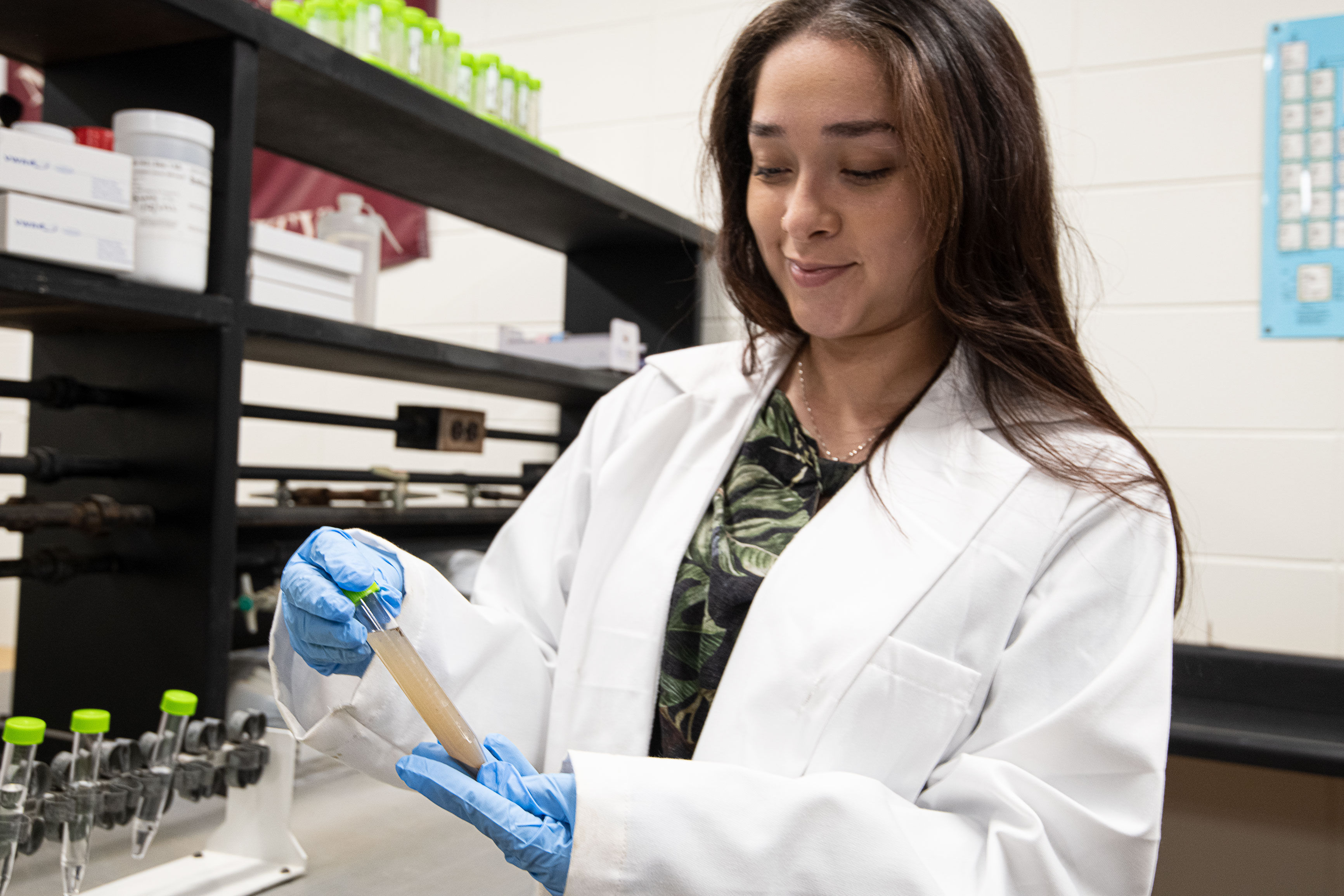 Future Forensic Scientist Digs Deep Into Soil Research