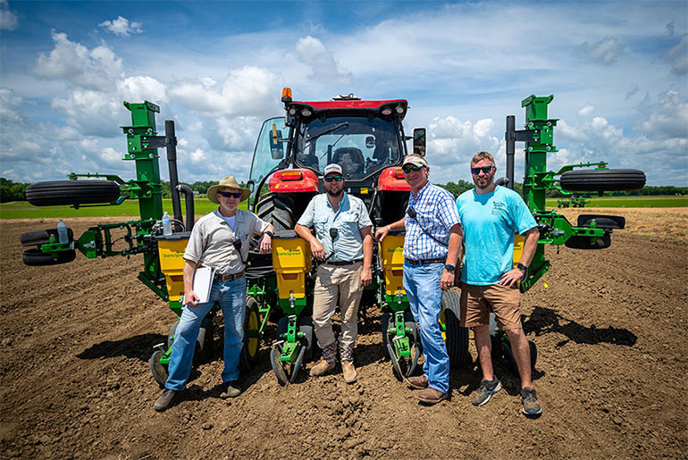 Mississippi State is conducting research with global precision agriculture company Ag Leader to assess the functionality of planting technology for more defined crop growth.