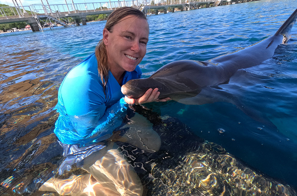 MSU scientist takes dolphin research to new heights with UAS flights