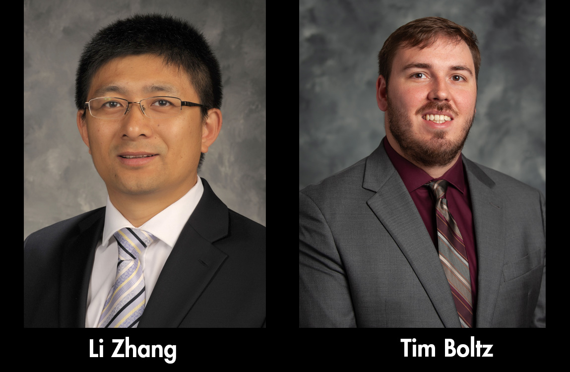 Li Zhang and Tim Boltz 